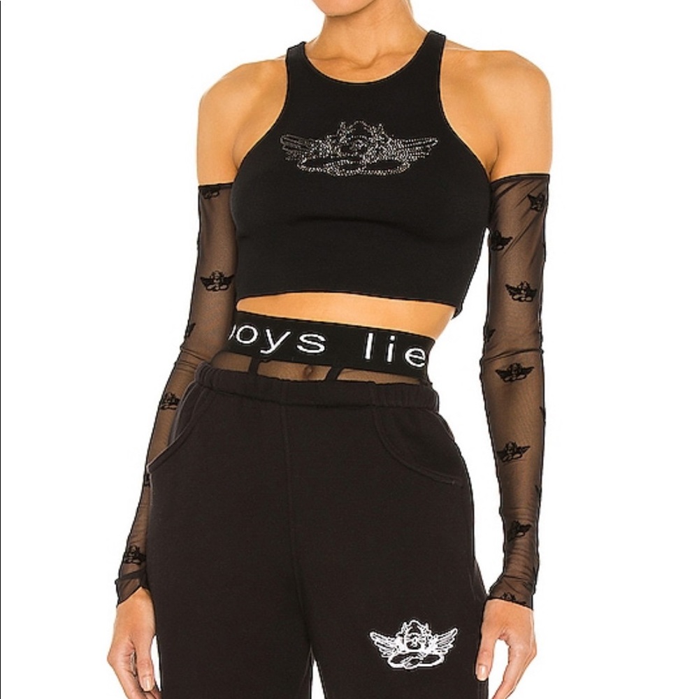 BOYS LIE logo tank